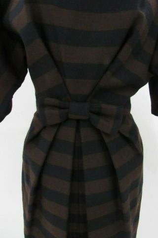 Howard Greer Vintage 1960 ' s wool dress // Hollywood Designer 4