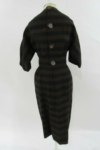 Howard Greer Vintage 1960 ' s wool dress // Hollywood Designer 9