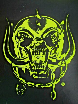 Motorhead Vintage 1979 Mega Rare Bomber Tour Poster