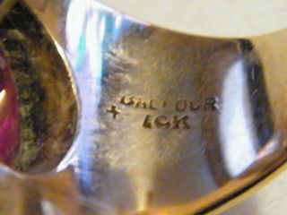 VINTAGE 10K GOLD OHIO STATE RING 14 GRAMS 6