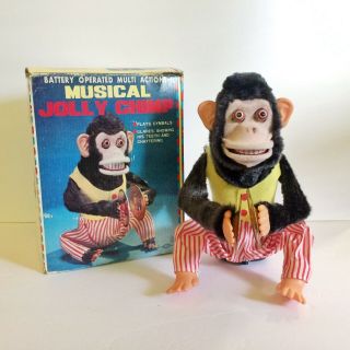 Vintage Jolly Chimp Classic Cymbal Monkey