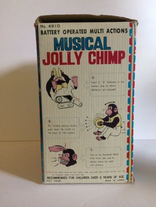 Vintage Jolly Chimp Classic Cymbal Monkey 8