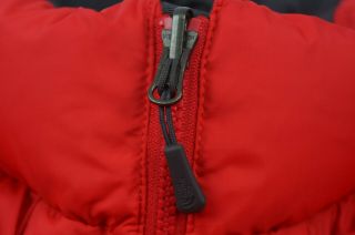 The North Face Mens Regular XL Vintage 700 Puffer Jacket Red Down AC02 3