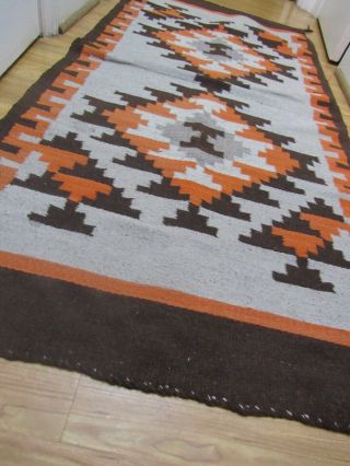 Vintage Navajo Rug 28 x 60 