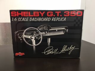 Gmp 1:6 Scale 1965 Shelby Mustang Gt350 Dashboard Rare