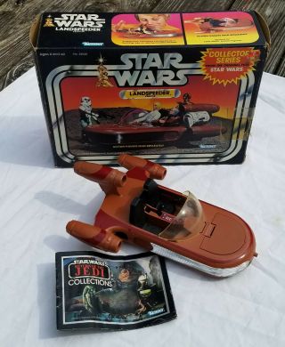 Star Wars Vintage Landspeeder Vehicle Toy Collectors Series 1983 Kenner