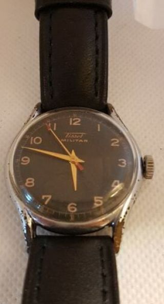 Vintage Ww2 Tissot Militar Watch Cal.  27 - 2 Swiss Made 1940 - 1949s