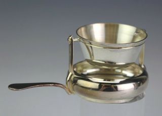 Puiforcat France French Silver Plate Art Deco Tea Strainer & Undertray Dish Acz