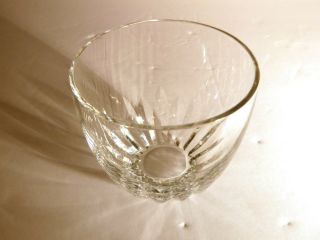 Rare VINTAGE Baccarat Crystal LORRAINE (1953 - 1978) 4 Tumblers / Whiskey 2 7/8 