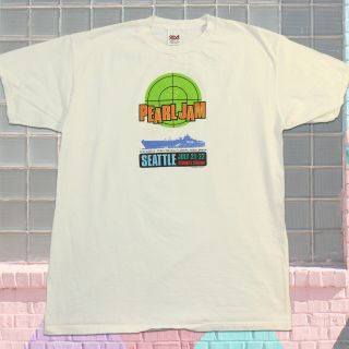 90s Pearl Jam Vintage T - Shirt Men Xl │ Seattle Rock Concert Merch Rare Tee