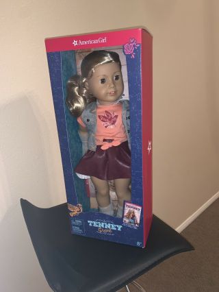 American Girl Doll Tenney Grant 18 Inch And Book Brand New/unopened