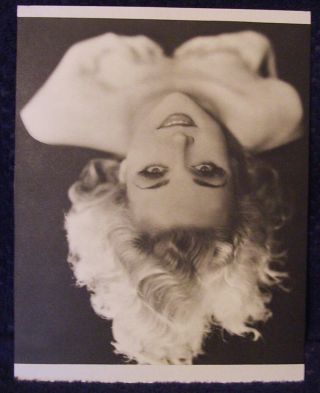 Vintage Photo Sexy Carole Lombard Museum Find Rare Great Artistic