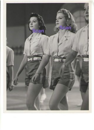 Dancing Co - Ed Mgm Film Lana Turner Ann Rutherford Vintage Photo 1939