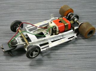 Slot Car Cox La Cucaracha Complete Running Chassis Vintage 1/24 Scale