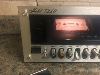 Rare Vintage Marantz 5220 Stereo Cassette Deck and 4