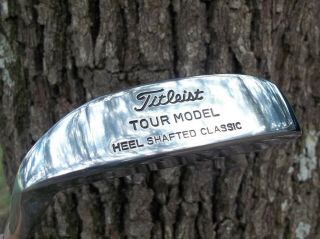 Vintage Titleist Tour Model Blade Putter Heel Shafted Classic Napa Wjh