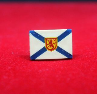 Vintage Hard Plastic Scotland Scottish Flag Pin