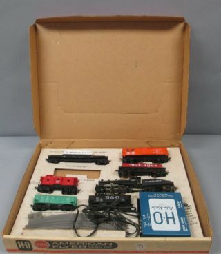 American Flyer 30743 Ho Vintage " Old Smokey " Freight Set: 31004 W/ 33217,  33219,