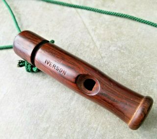 Iverson Vintage Sprig Whistle Duck Call