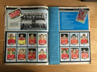 Panini Football 86 Sticker Album - Complete Vintage Book 1986 5