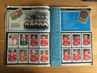 Panini Football 86 Sticker Album - Complete Vintage Book 1986 6