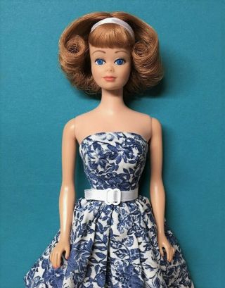 Yes it ' s Vintage Come see 1964 Barbie Best Friend Midge Titian Doll by April 4