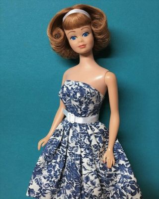 Yes it ' s Vintage Come see 1964 Barbie Best Friend Midge Titian Doll by April 5