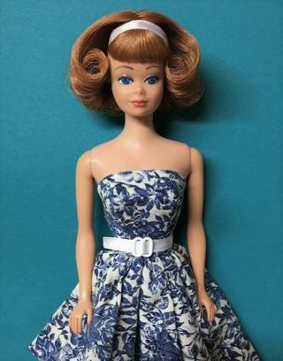Yes it ' s Vintage Come see 1964 Barbie Best Friend Midge Titian Doll by April 6