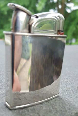 RARE Vintage Ornate Sterling Silver R Blackinton Co Evans Pocket Lighter 2