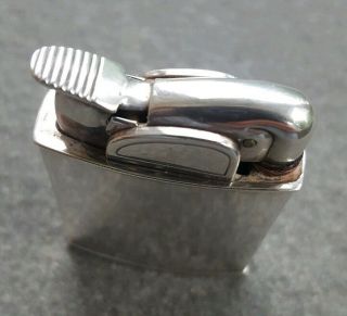 RARE Vintage Ornate Sterling Silver R Blackinton Co Evans Pocket Lighter 7