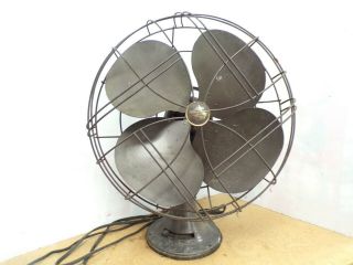 Vintage Mid Century Emerson Oscillating 3 Speed Electric Fan 77648 - As 4773k