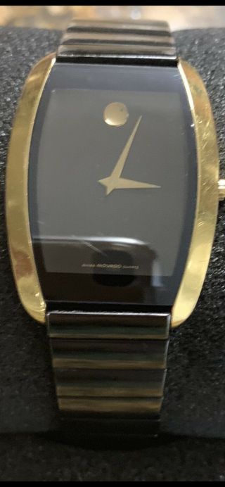 Vintage Authentic Movado Museum Wrist Watch Wristwatch 87 - C1 - 0960 - R15a - 4/0
