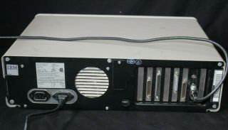 IBM VINTAGE DESKTOP PC / 5160 PERSONAL COMPUTER,  CGA 5153 MONITOR,  KEYBOARD 4