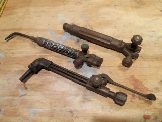 Vintage Sears Craftsman Oxy - Acetylene Cutting Welding Torch,  25 ' Dual Hose 2