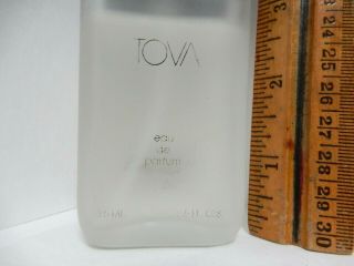 Vintage TOVA Eau de Parfum 2.  5 oz 75ml Partial - Bottle Made in France 4