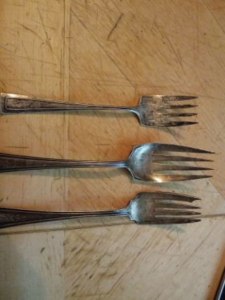 Scrap Sterling Silver Forks 134 Grams