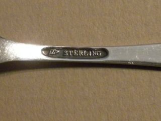 Philippine Sterling Silver Spoon Made by Watson,  Legaspi Monument,  Manila,  P.  I. 8