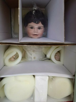 RARE NRFB MARIE OSMOND BABY DONNY PORCELAIN DOLL AUTOGRAPHED BY DONNY 9
