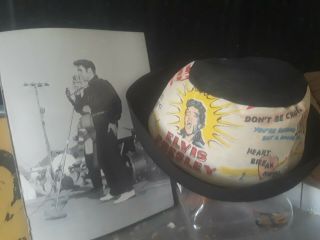 ELVIS PRESLEY 1956 Vintage HAT FROM ELVIS 1950s with photos RARE 7