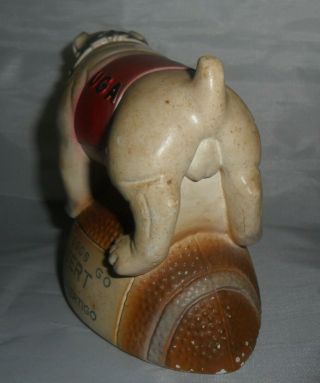 Rare Ru - Vert Chalkware Advertising Figurine University of Georgia UGA Bulldog 5