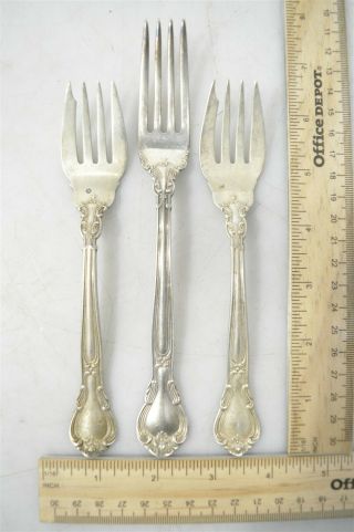 Sterling Silver Gorham ' Chantilly ' Forks 126g Flatware Spoons Cutlery.  925 Spoon 2