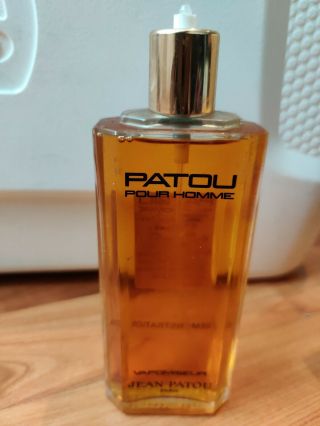 Patou Pour Honme 90ml Spray,  Vintage,  Very Rare,  Tester No Cap