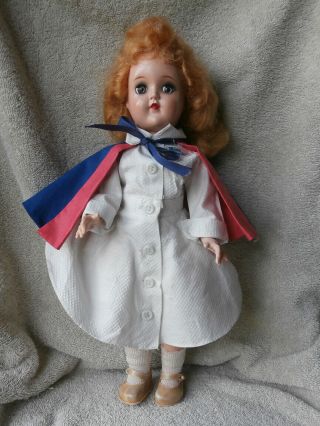 Rare Pretty Face Vintage Ideal Toni P - 90 Miss Curity Doll 14 "