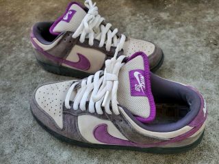 Nike Dunk Low Sb Pigeon Purple 8.  5 Violet 2006 Rare