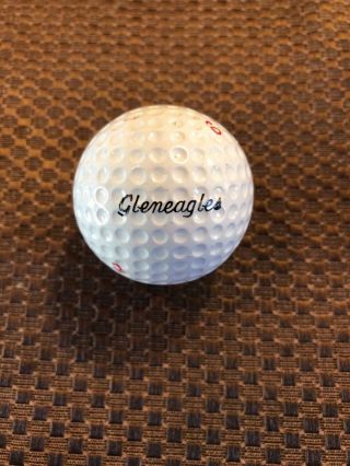 Logo Golf Ball - Vintage Gleanagles Golf Club.  Scotland.  Rare Slazenger B51 Ball