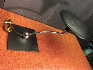 Vintage Mid Century Modern Desk Lamp Sight Light Corp MG Wheeler 2