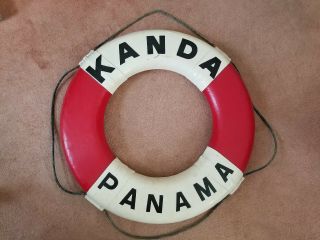 Vintage Kanda Panama Ship 