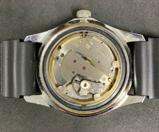 Rare Vintage SICURA Breitling,  SUBMARINE 200 VACUUM 23 J.  Military Watch 7