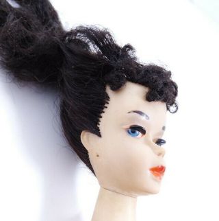 VHTF Vintage 3 Brunette Ponytail Barbie Doll 3