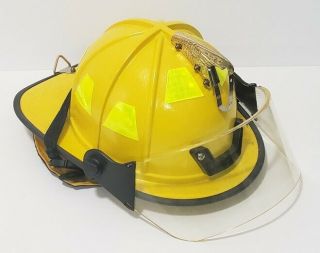 Vintage Morning Pride 2000 Plus Series Complete Firefighter Helmet